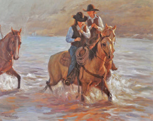 The Plainsmen Gallery of Dunedin, FL hosts a champagne reception on Saturday, March 11 from 1 - 3:30