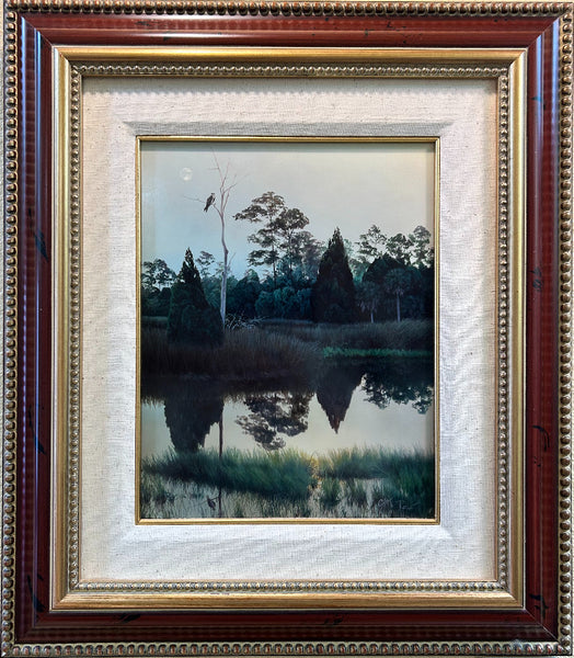 Charles Rowe Painting "Along the River" Available