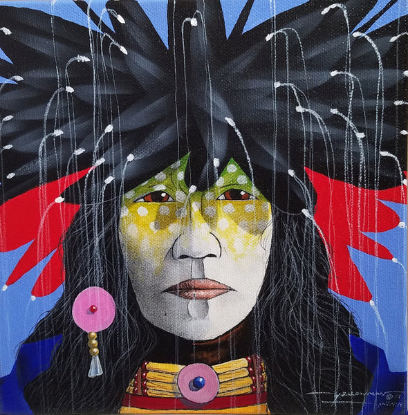 Yellowman Painting "Always Watching"