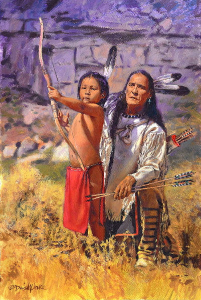 David Yorke Painting "Coming of Age" New