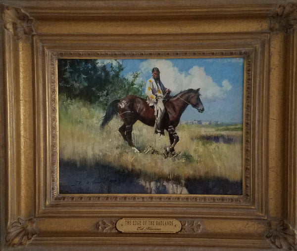 Ed Kucera Painting "Edge of the Badlands"