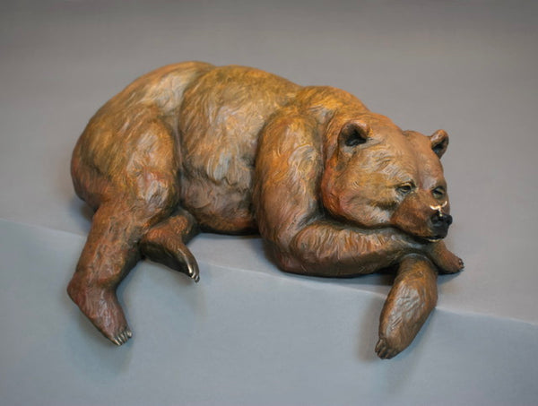 Ed Natiya Bronze "Bearly Awake" Available
