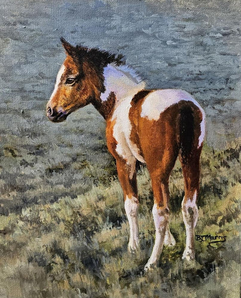 Bonnie Marris Painting "Hannahs Little Girl" New Equine Painting