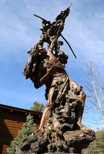 John Coleman Bronze "The Rainmaker" 10ft Monumental Bronze Available