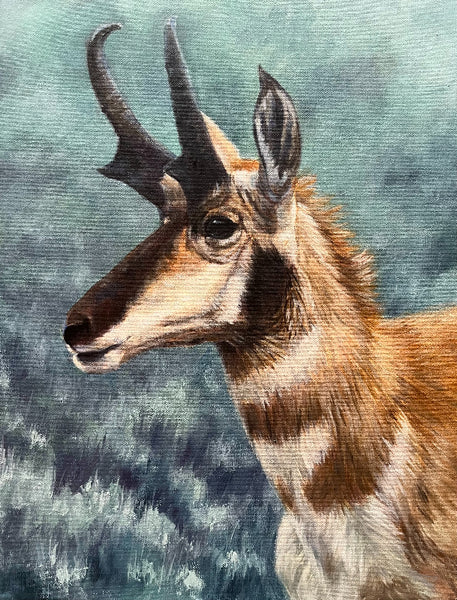 Deborah LaFogg painting "High Plains Wanderer"