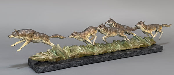 Ed Natiya Bronze "Leader of the Pack" New