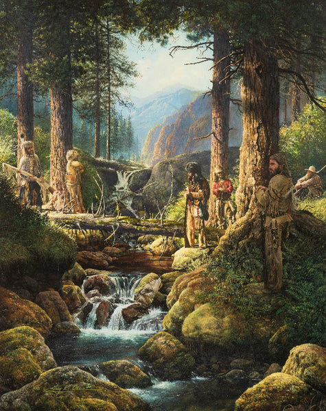 Greg Olsen Original Oil "Nature Break" Available