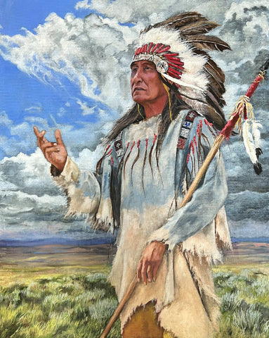 Victor Blakey Painting "Oh Great Spirit"