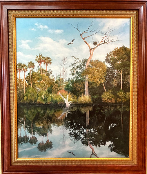 Charles Rowe Giclee "Wacassassa Osprey" Available