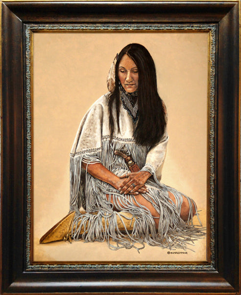 Denny Karchner Painting "Sasha"
