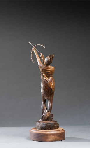 Dustin Payne New Bronze "The Fire Arrow" Available