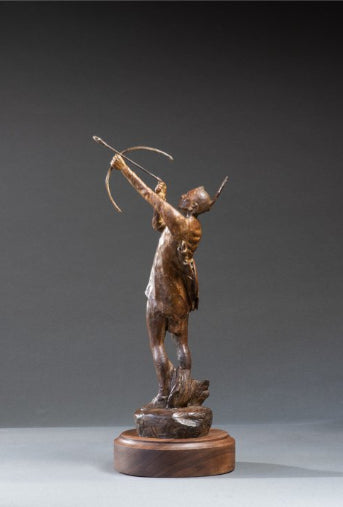 Dustin Payne New Bronze "The Fire Arrow" Available