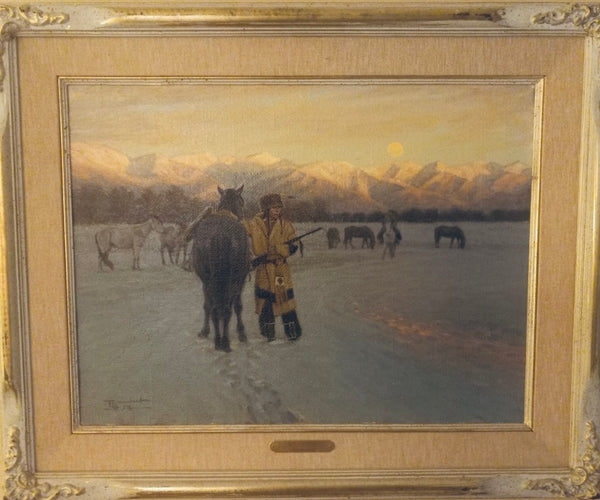 Tom Saubert Painting "Winter Hair" Available!