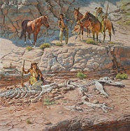 David Yorke Giclee "Bones of the Ancients"