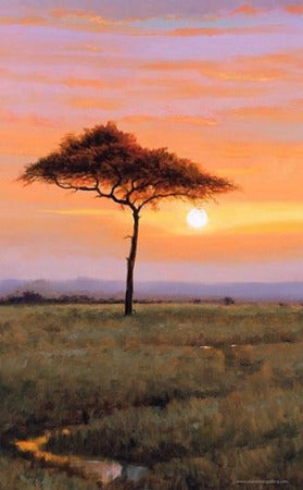 Digital Art of African Landscape  by Grant Hacking