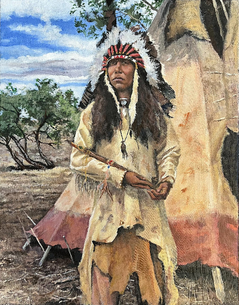 Victor Blakey Painting "Courage" Original Available