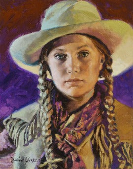 Cowgirl portrait by David Yorke