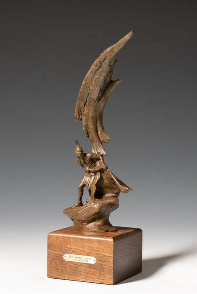 Dustin Payne Bronze "The Smoke Talker"
