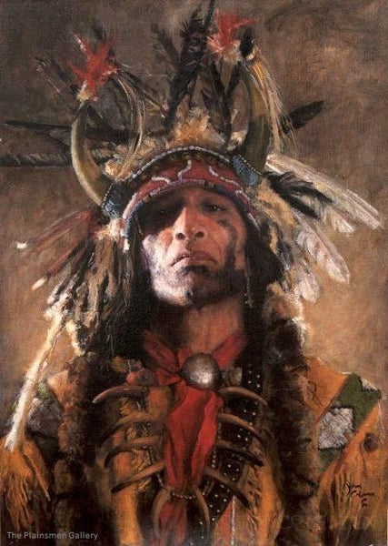 John Coleman Giclee "Holy Man of the Buffalo Nation"
