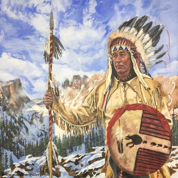 Victor Blakey Painting "Let Freedom Reign"