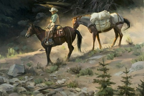 Tom Browning Painting "Low Gear"