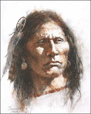 Howard Terpning Giclee "Medicine Wheel"