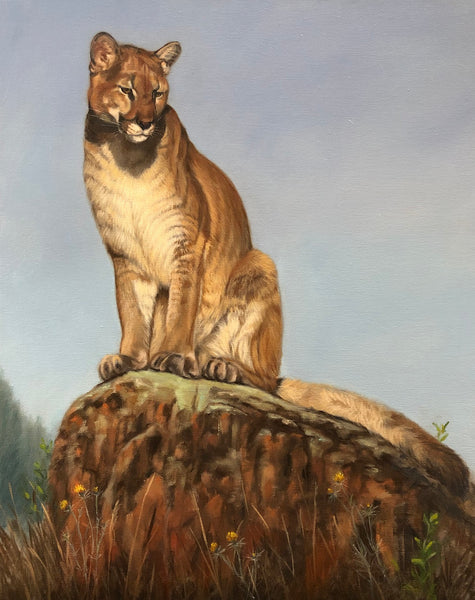 Deborah LaFogg painting "Mountain Queen"
