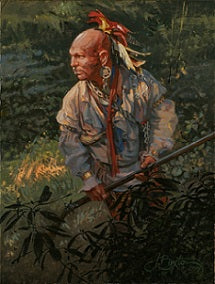 John Buxton Painting "Of Light and Shadows"