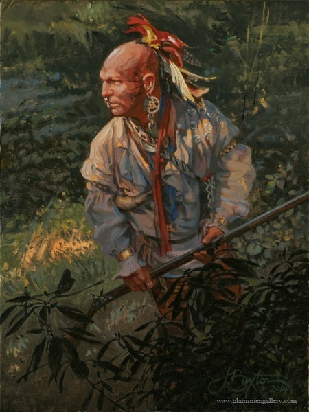 John Buxton Painting "Of Light and Shadows"