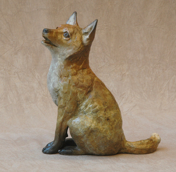Jim Eppler Bronze  "Red Fox Baby III"