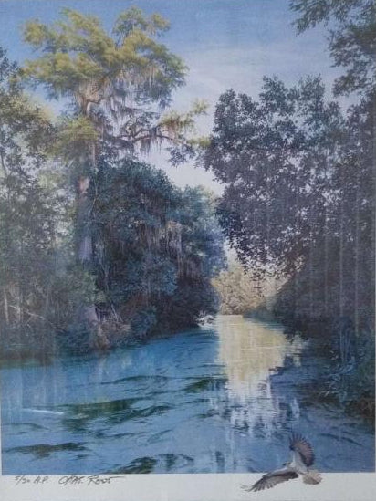 Charles Rowe Print "Spring Run Mullet"