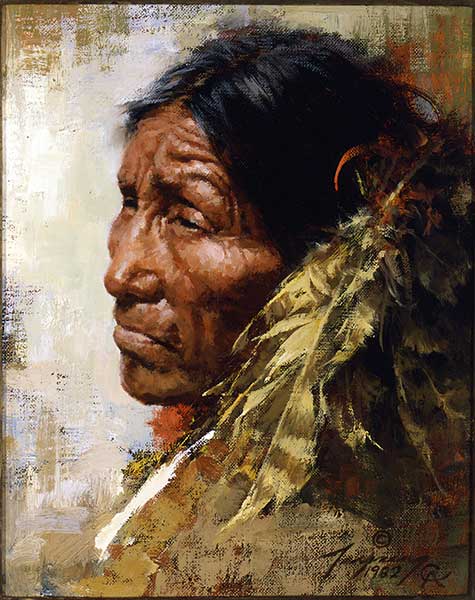 Howard Terpning Giclee "The Skeptic"