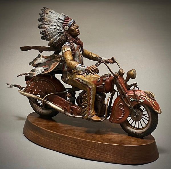 Ed Natiya Bronze "The Big Chief"