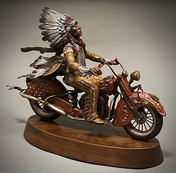 Ed Natiya Bronze "The Big Chief"