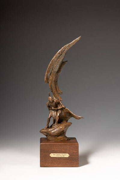 Dustin Payne Bronze "The Smoke Talker"