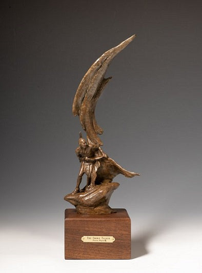 Dustin Payne Bronze "The Smoke Talker"