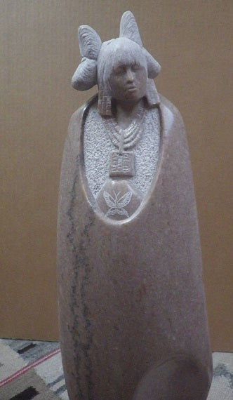 Oreland Joe Sculpture "Third Mesa Potter"