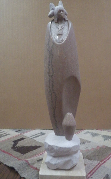 Oreland Joe Sculpture "Third Mesa Potter"