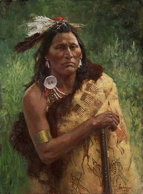 Howard Terpning Giclee "Three Trophies"