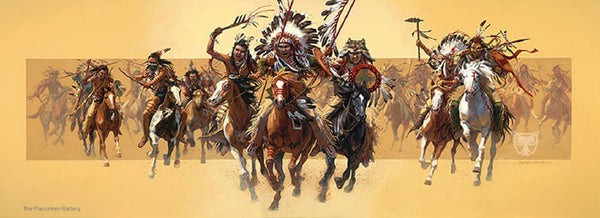 Bev Doolittle "Beyond Negotiations" Giclee Print