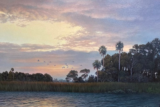 Charles Rowe Painting "Cypress"