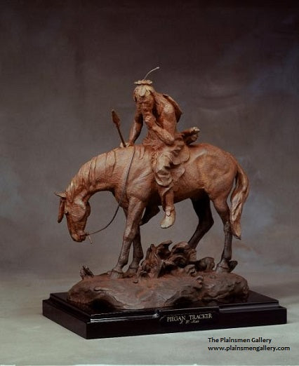 Jack Muir Bronze "Piegan Tracker"