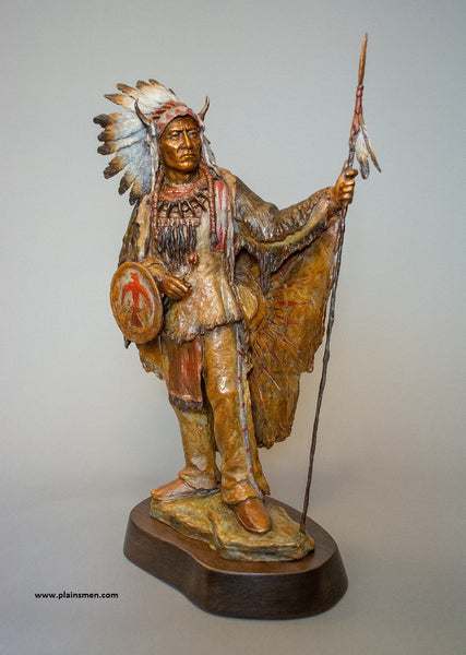 Ed Natiya Bronze "Sitting Bull" Maquette