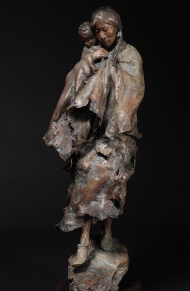 John Coleman Bronze "A Mother's Journey" Available