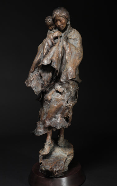 John Coleman Bronze "A Mother's Journey" Available