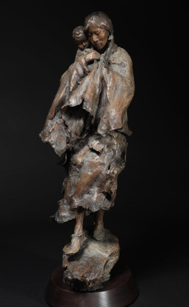 John Coleman Bronze "A Mother's Journey" Available