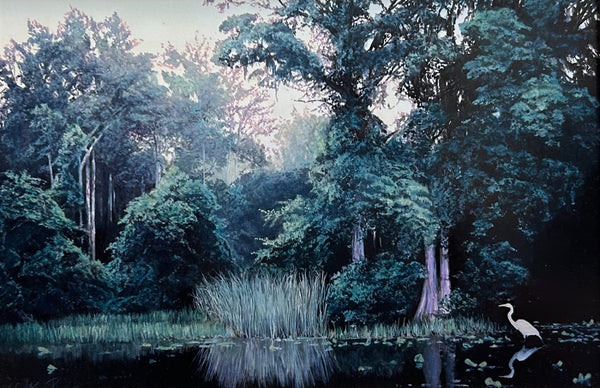 Charles Rowe Painting "Lake Charles" Original