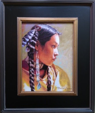 David Yorke Painting "Ceremonial Adornment"