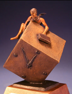 Chris Navarro Bronze "Think Outside the Box" Available