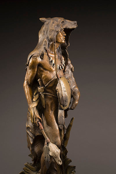 Dustin Payne Bronze "Distant Shadows" Available